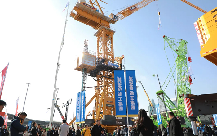bauma CHINA 2024丨徐工塔式起重機、智能施工升降機火熱亮相